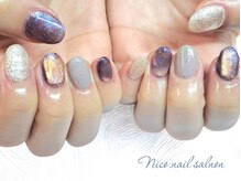 ニコネイル 本厚木(nico.nail)の雰囲気（マグネットネイル/ニュアンスネイル/ワンホン…旬ネイル[本厚木]）