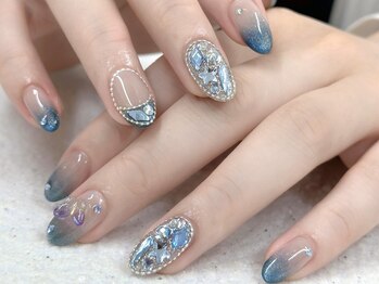ネイルズ イロハ 大塚店(NAILS 168)の写真/海外から輸入したこだわりのパーツがたくさん☆キラキラ可愛いパーツなど組み合わせて楽しめる♪
