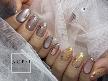 アクロネイル アンド アイ(ACRO NAIL&EYE)/秋のニュアンスデザイン