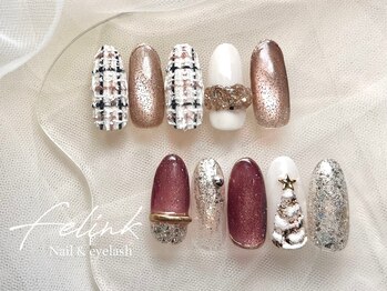 フェリンク 茅ヶ崎店(Felink)/ツイードネイル