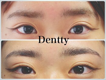 ネイルサロン デンティ(Dentty)/HBL(眉癖改善＋眉毛Wax)