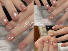 椿楽堂 新宿店/ワンホン美玉マグネットネイル