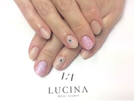 W-513　大人フラワーネイル