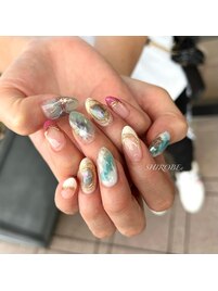 ☆カラフルニュアンスネイル☆