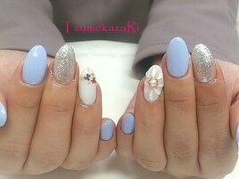 ★３Dクリア花★