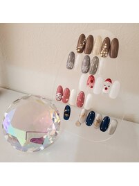 クリスマスネイル　限定デザイン