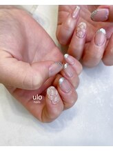 ウロネイルズ(ulo nails)/キラキラワンホンネイル