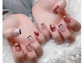 チェックネイル