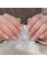エムネイル ブランチ(Mネイル branch)/torino.__White winter nail＊