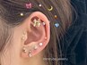 【耳ツボジュエリー お好きなパーツ5～8粒】¥2,000～¥2,900