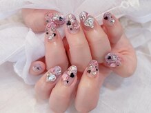 ネイルサロン デコール(NAIL SALON Decor)/キラキラホロハートネイル