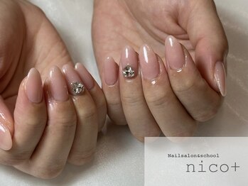 ニコ(nico+)/オフィスネイル♪