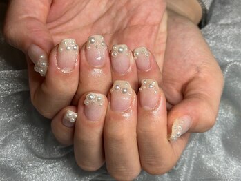 ガーデン ヘア&エステ&ネイル Garden/パールネイル