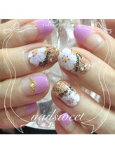 ネイルスウィート(Nail Sweet)/麦わらネイル