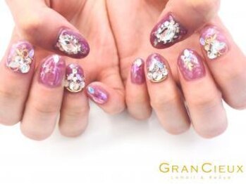 クアトログランシュ 青葉台(QUATRO×GranCieux)/ピンク×ストーンネイル