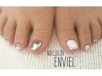ネイルサロンアンヴェール(ENVIEL)/ミラーフット☆