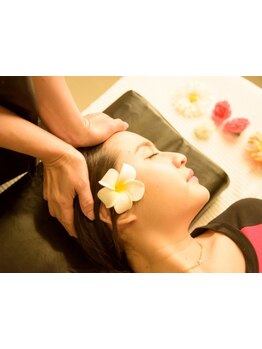 ヘッドスパで癒されたい