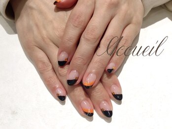 アクイユ 銀座店(ACCUEIL)/ハロウィンカラーネイル