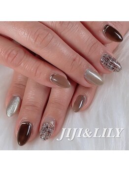 ツイードネイル