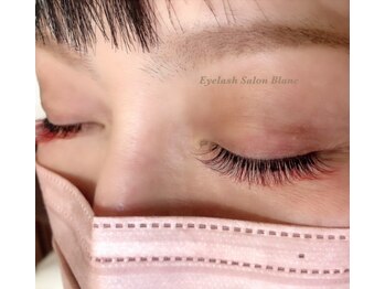 アイラッシュサロン ブラン 西新井店(Eyelash salon Blanc)/カラーワインレッド×レッド