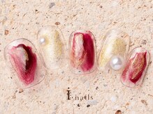 アイネイルズ 町田店(I nails)/ボルドークリアベース6480円