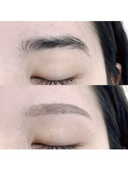 ブルーミン(Bluemin)/間引きで毛流れ矯正