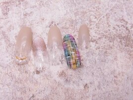 (2148)ツイードネイル