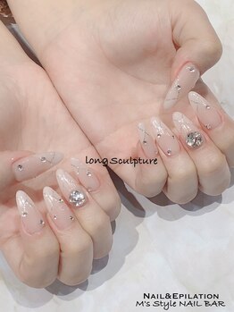 エムズスタイル ネイルバー(M's Style NAIL BAR)/guest nail