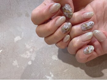 オーク 兵庫(OAK)/上品ボタニカルアート♪