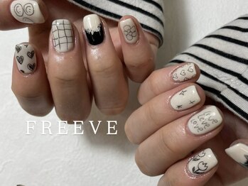 ネイル フリーヴマックスケリー 東京渋谷(FREEVE MAXKELLY)/HAND90分コース