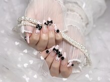 フォルチュンヌネイル 横浜天王町店(fortune nail)/リボンネイル