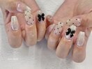 5月リボンネイル
