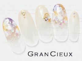 上品フラワーグラデ／8500円