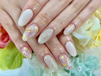 ダブルネイル(Double Nail)/【岡田】春・シェルネイル