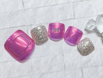 アルセア 上野御徒町店(Alcea)/オーロラ ぷっくり 夏 フット