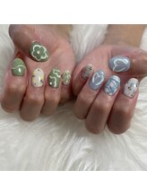 トータルサロン 白べぇーっ プラス/アシメネイル