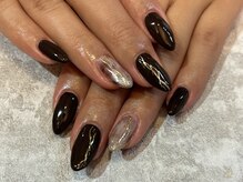 ガーデン ヘア&エステ&ネイル Garden/ブラウンネイル