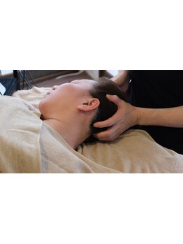 ヘッドスパで癒されたい