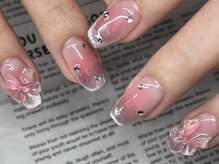 プチボヌール(Petit bonheur)/チークネイル