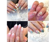 人気の定額コースはサンプル多数有りで初めてネイルの方も安心♪