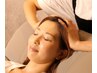 【考えすぎ・疲れ目に】脳解放ドライヘッドスパ75分+首肩の集中コース10分
