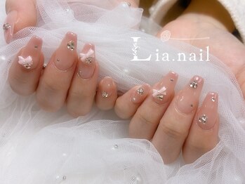 リアネイル(Lia.nail)の写真/ 自爪が短い方も流行のロングネイルが叶う♪