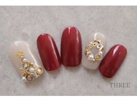 クリスマスネイル