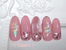 ビューティーネイルサロン クリアーズ(Clears)/ピンクマグネットネイル♪