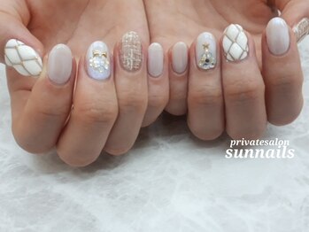サンネイルズ(sun nails)/6本アート