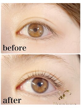 ノーラスリエン 銀座(NOLASLIEN)/ビューラー要らずまつ毛パーマ