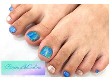 ピュアネイルアンドオンディーヌ/デザインフットネイル