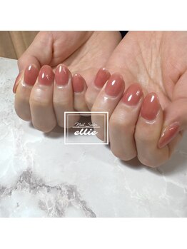 エリー(ellie)/ちゅるんワンカラーネイル