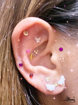 ビューティスペースグリッター(beauty space Glitter)/耳つぼジュエリー☆