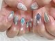 ネイルサロン ラグジェ(Nailsalon LUXE)の写真/丁寧なケアで口コミ高評価◎季節に合わせたトレンドデザインが人気★【写真:定額ジェルLUXE8000¥8800】